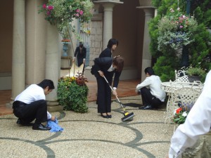 結婚式当日雨が降ったら…