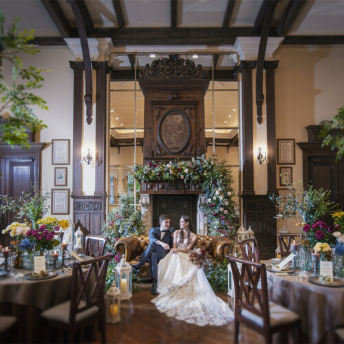 ◆優美さNo1のWEDDING◆緑×木×光の空間◎無料スイーツ付相談会【貸切洋館1800坪をすべて見学】