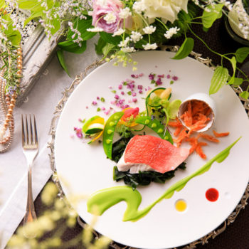 駿河湾産 金目鯛と桜海老の饗宴