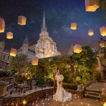 【ディナータイム】ロマンチックな時間を<br>ナイトWEDDINGプラン