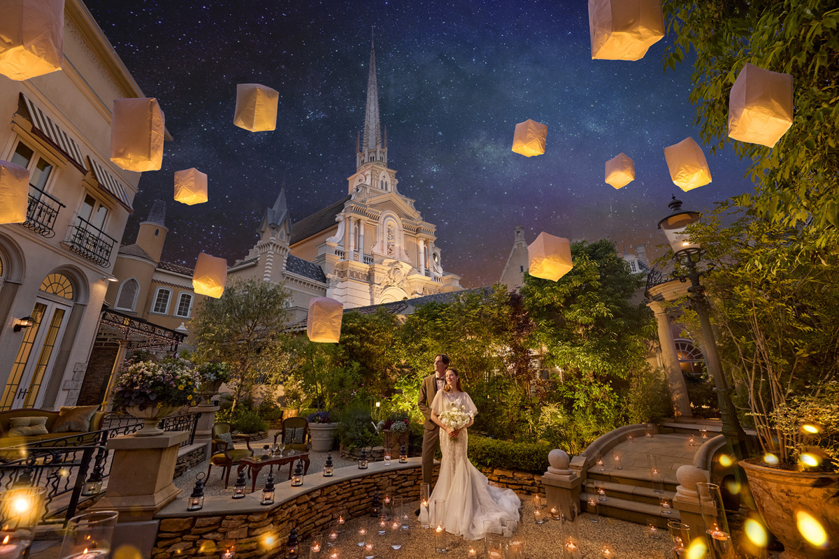 【ディナータイム】ロマンチックな時間を<br>ナイトWEDDINGプラン