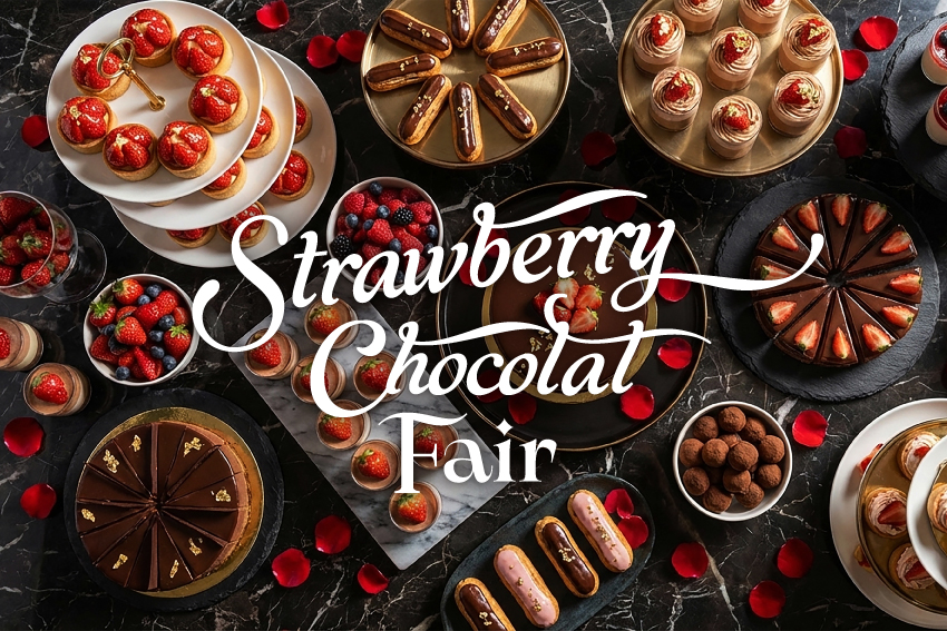 【3/1(日)限定】どなたでも参加OK！<br>ストロベリーショコラフェア開催